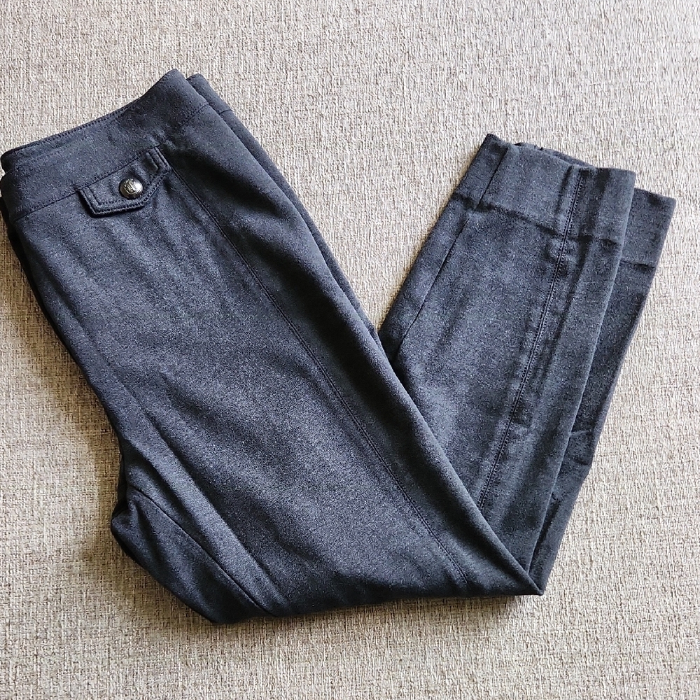 TALBOTS SIZE 4Petite  Charcoal Gray Dress Pants